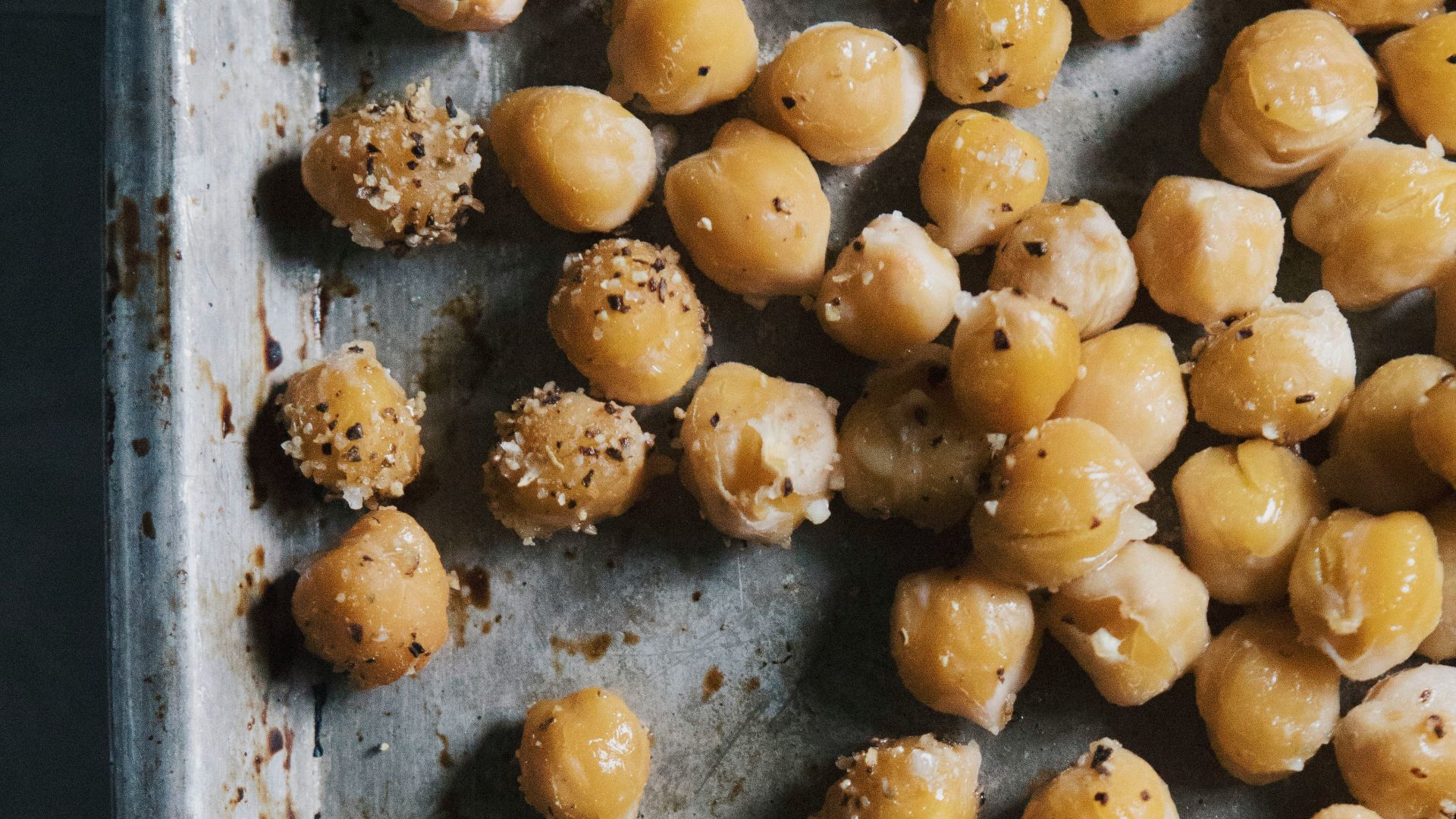 7. Pois chiches rôtis au curcuma