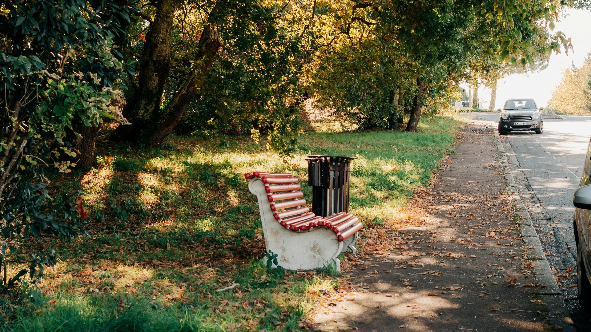 4. Des bancs bien placés