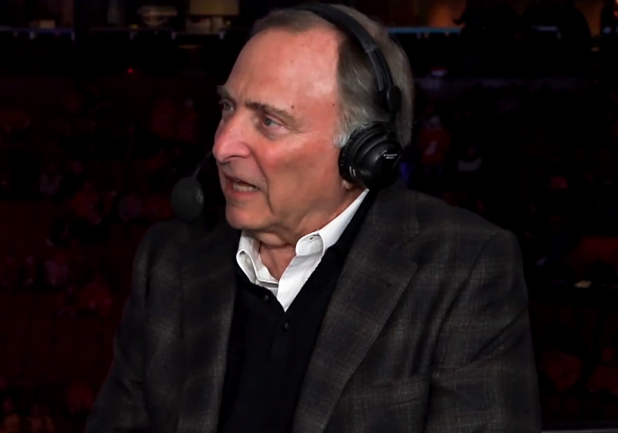 There was reportedly a heated exchange between Gary Bettman and an NHL general manager