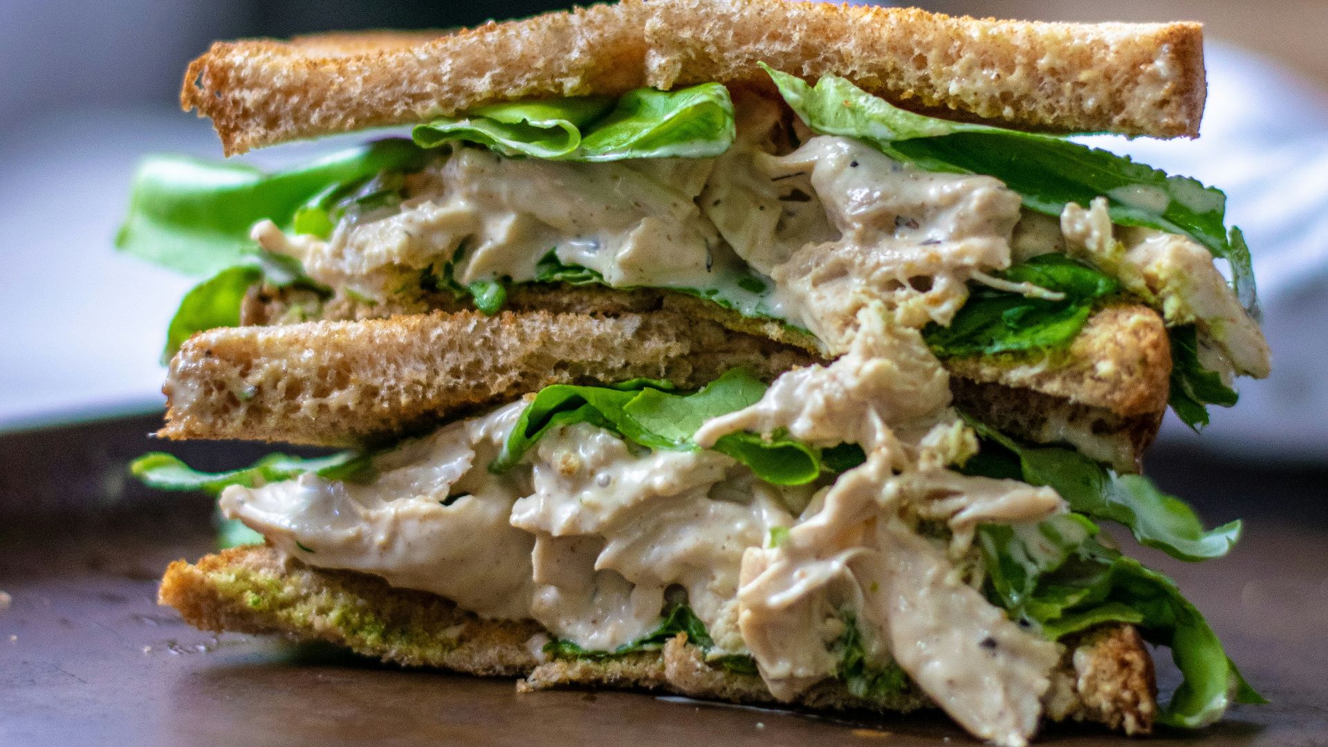 2. Sandwichs à la salade de poulet