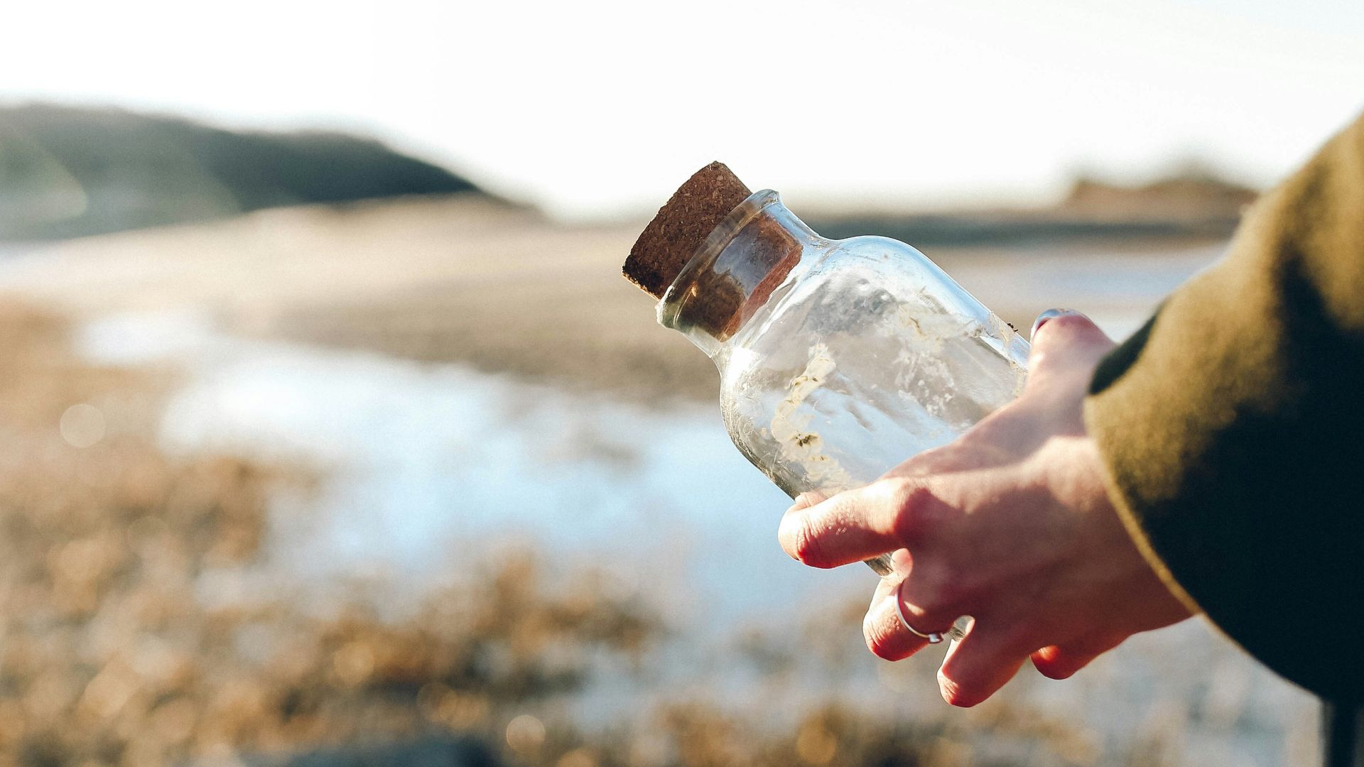 10. Notes de soldats de la Première Guerre mondiale dans une bouteille