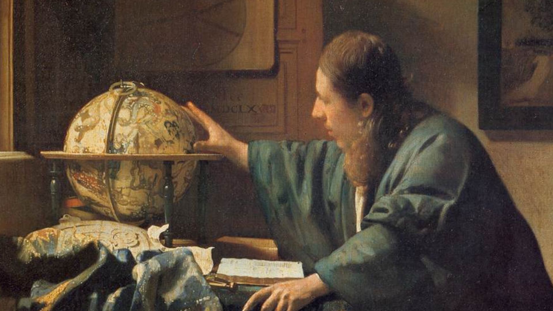 3. L'Astronome, de Johannes Vermeer