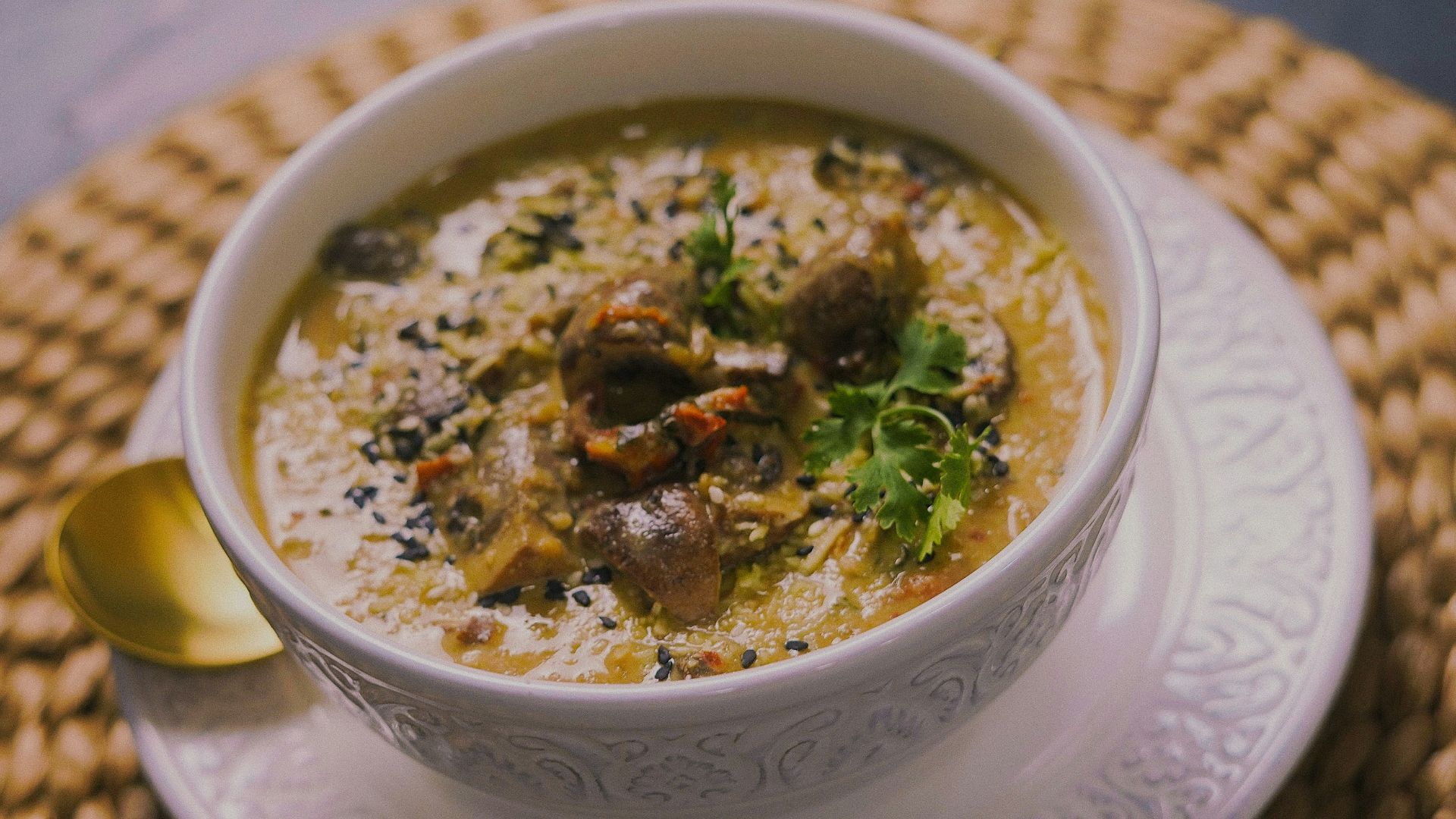 1. Potage épais