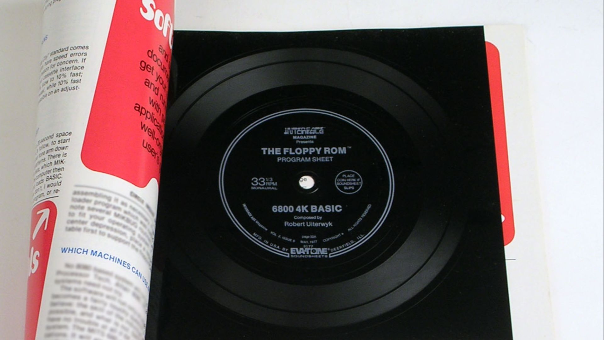 11. Disques flexibles