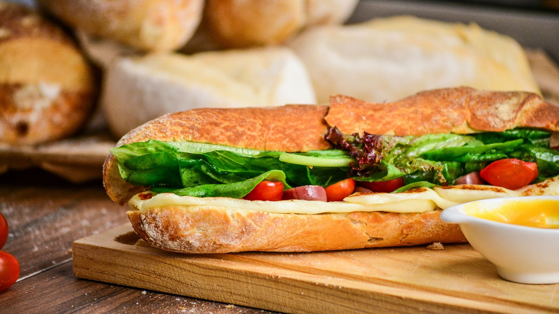 9. Le sandwich destiné à la clientèle