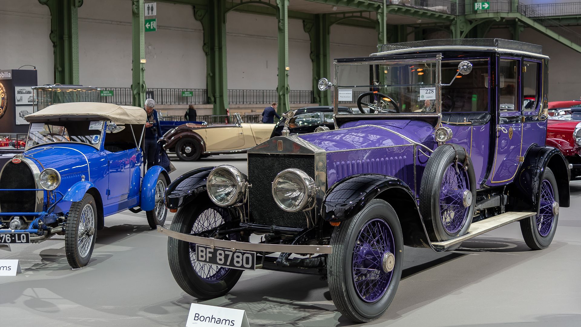 1. La « Edwardian Cabin » (Rolls-Royce Silver Ghost Limousine de 1915)