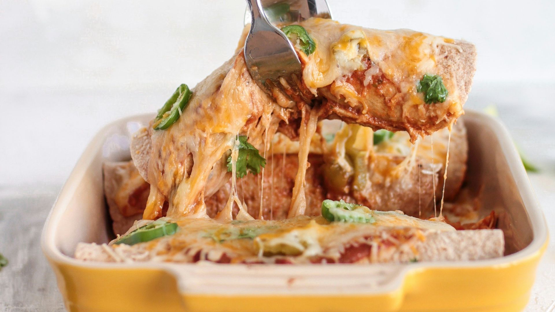 4. Enchiladas au poulet