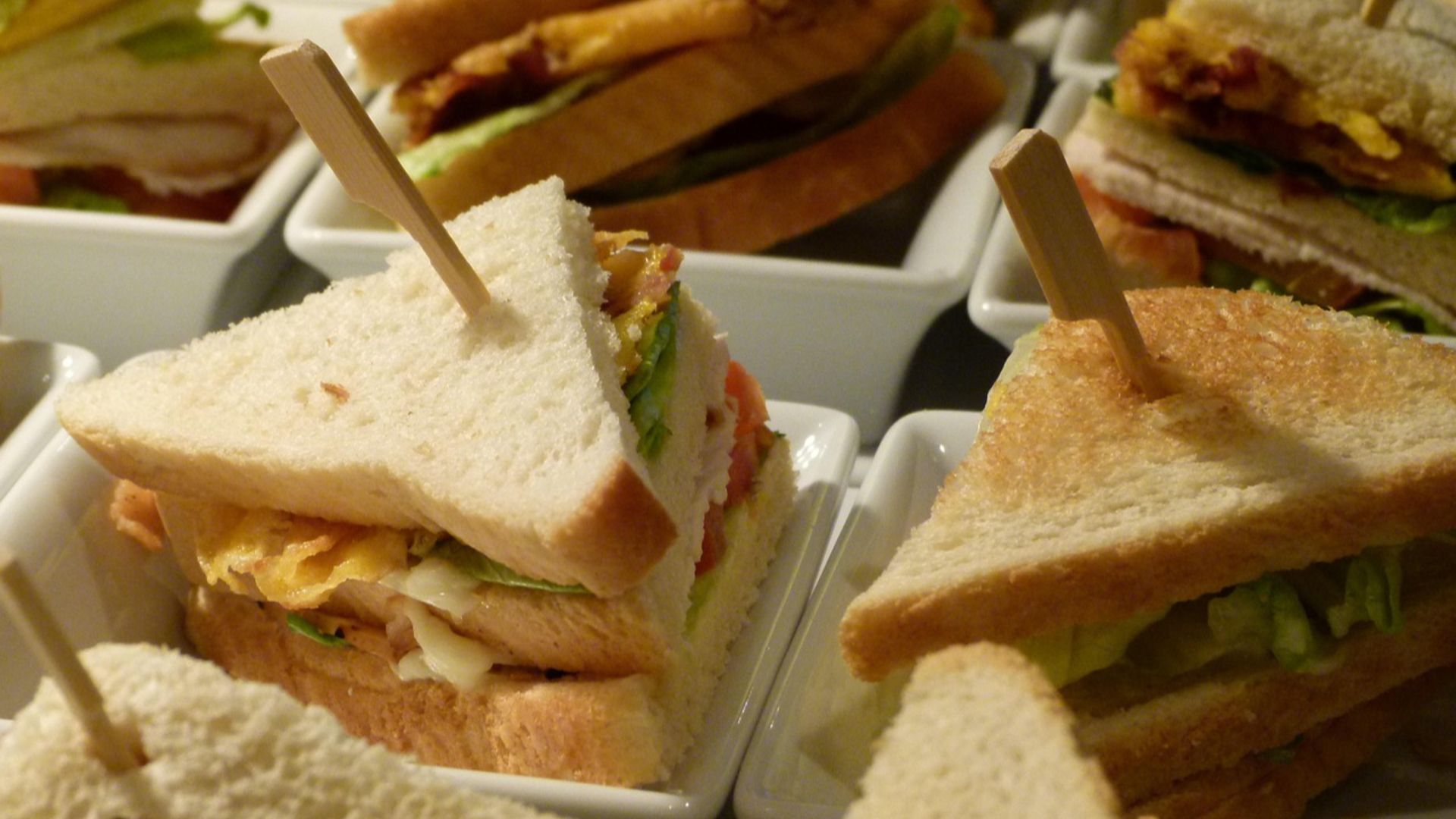 20. Sandwich club au poulet