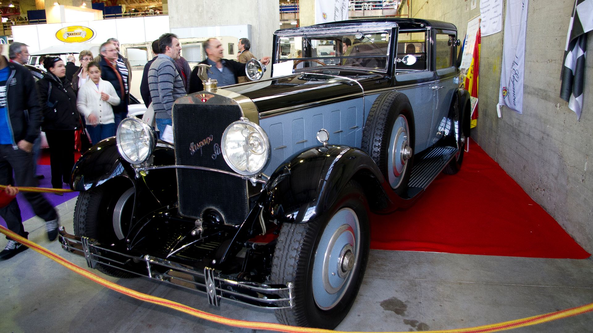 2. Le compartiment arrière de cérémonie (Hispano-Suiza H6 Landaulet de 1922)