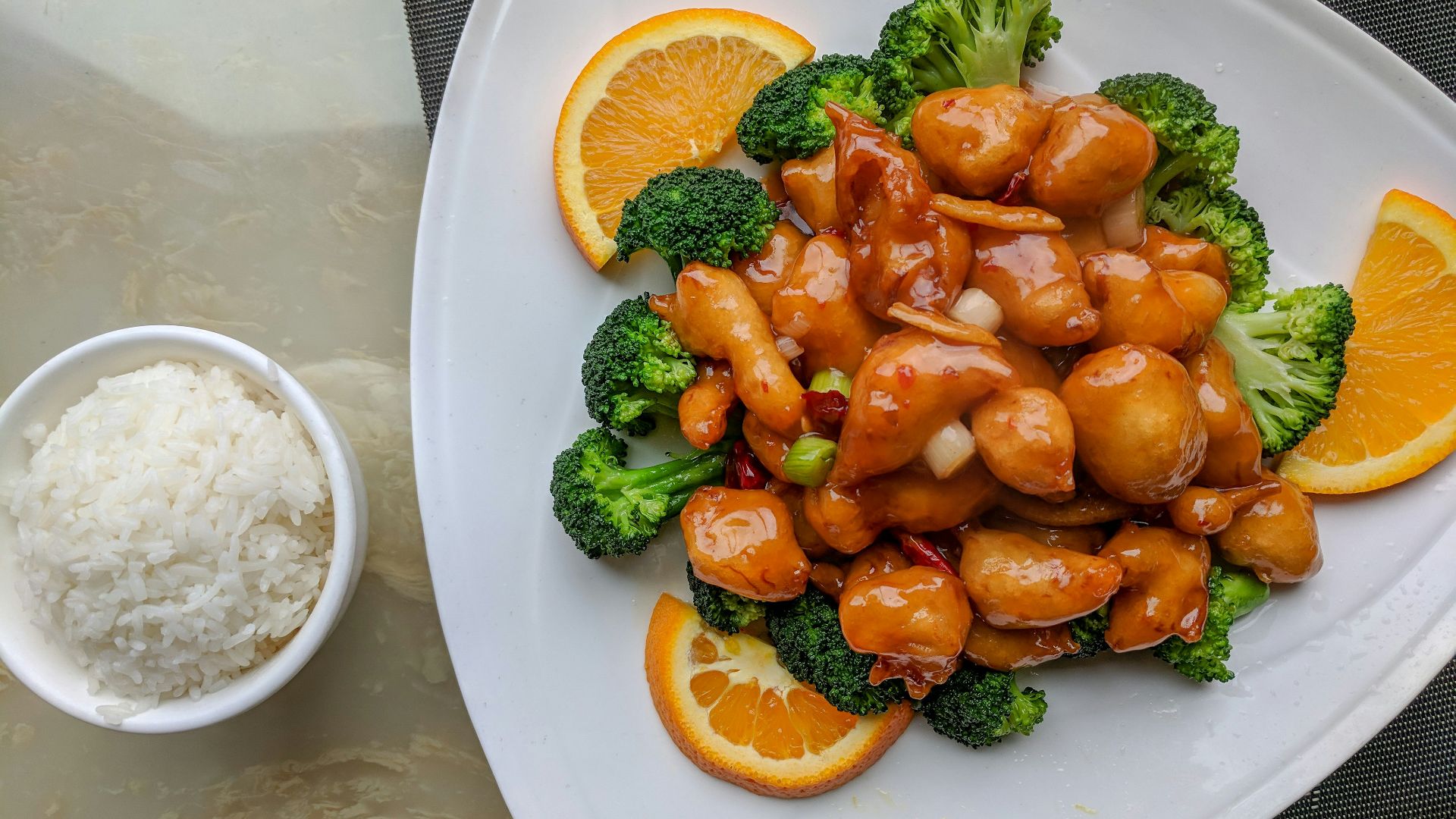 11. Plats chinois à emporter