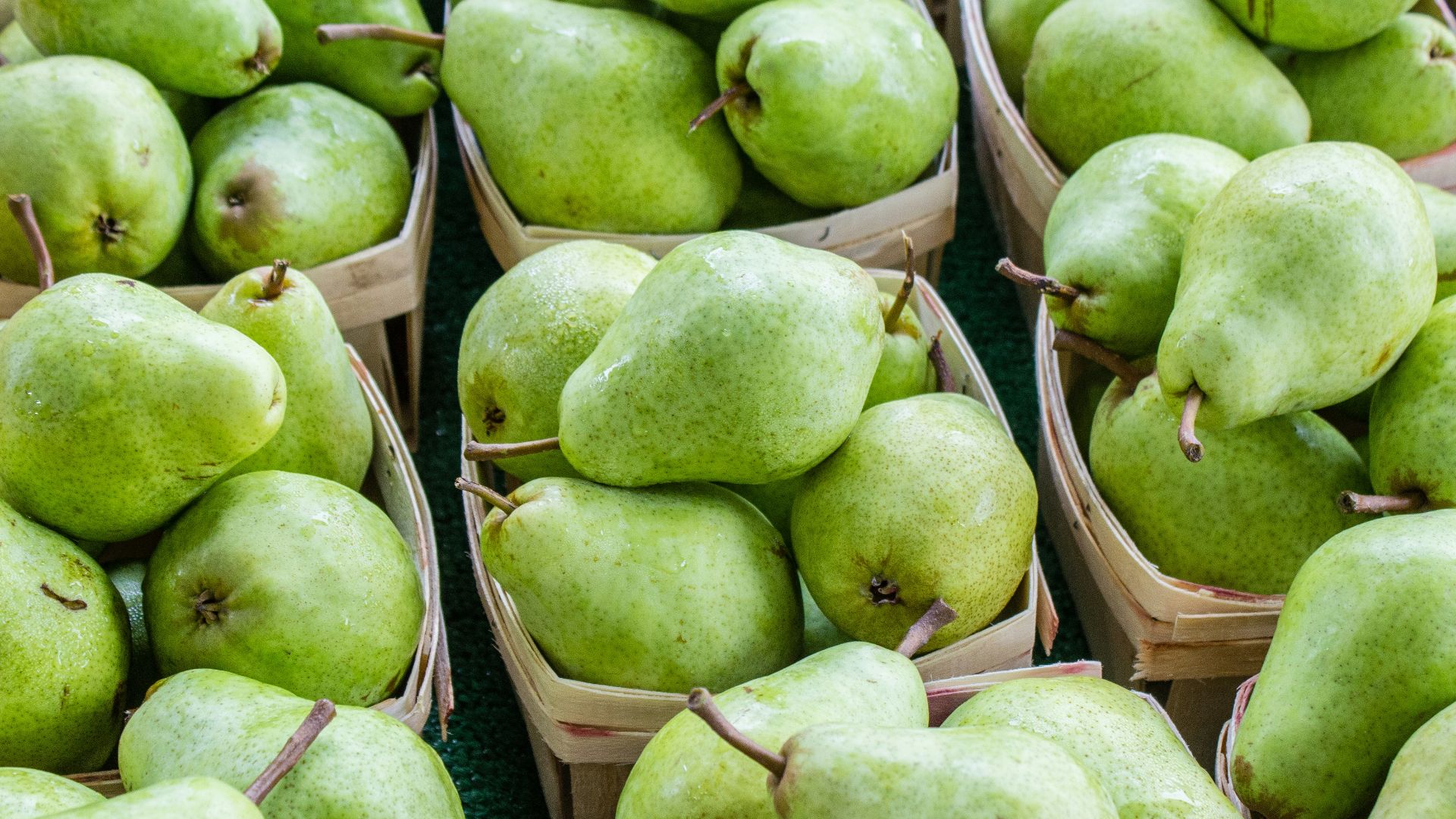 9. Poires sucrées