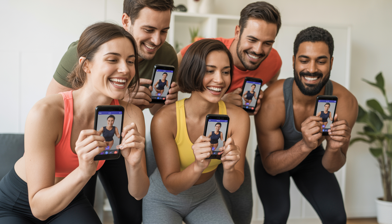 10. FitOn : Le fitness social et fun