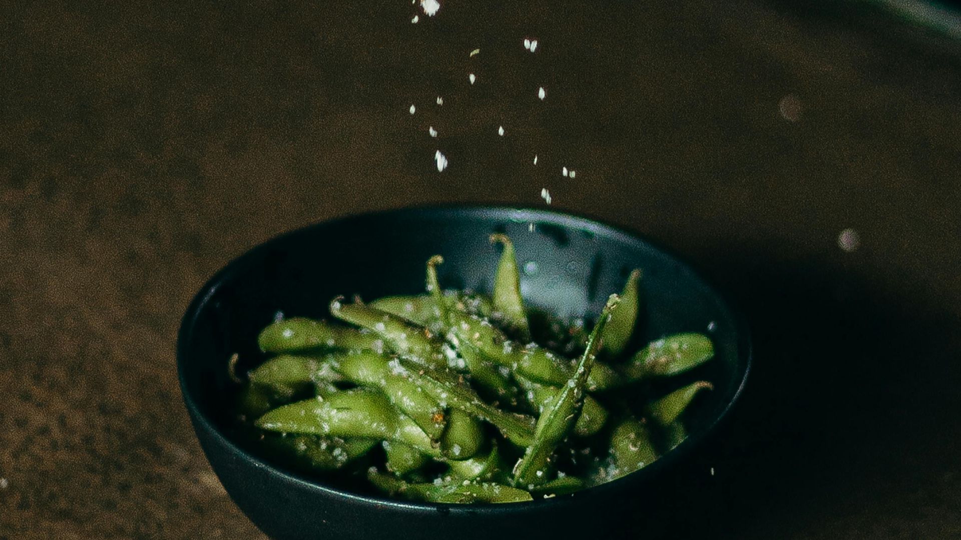 10. Edamame au sel de mer