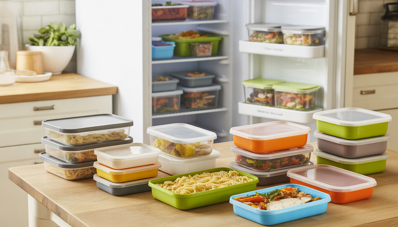 12. Des boîtes repas empilables pour les lunchs