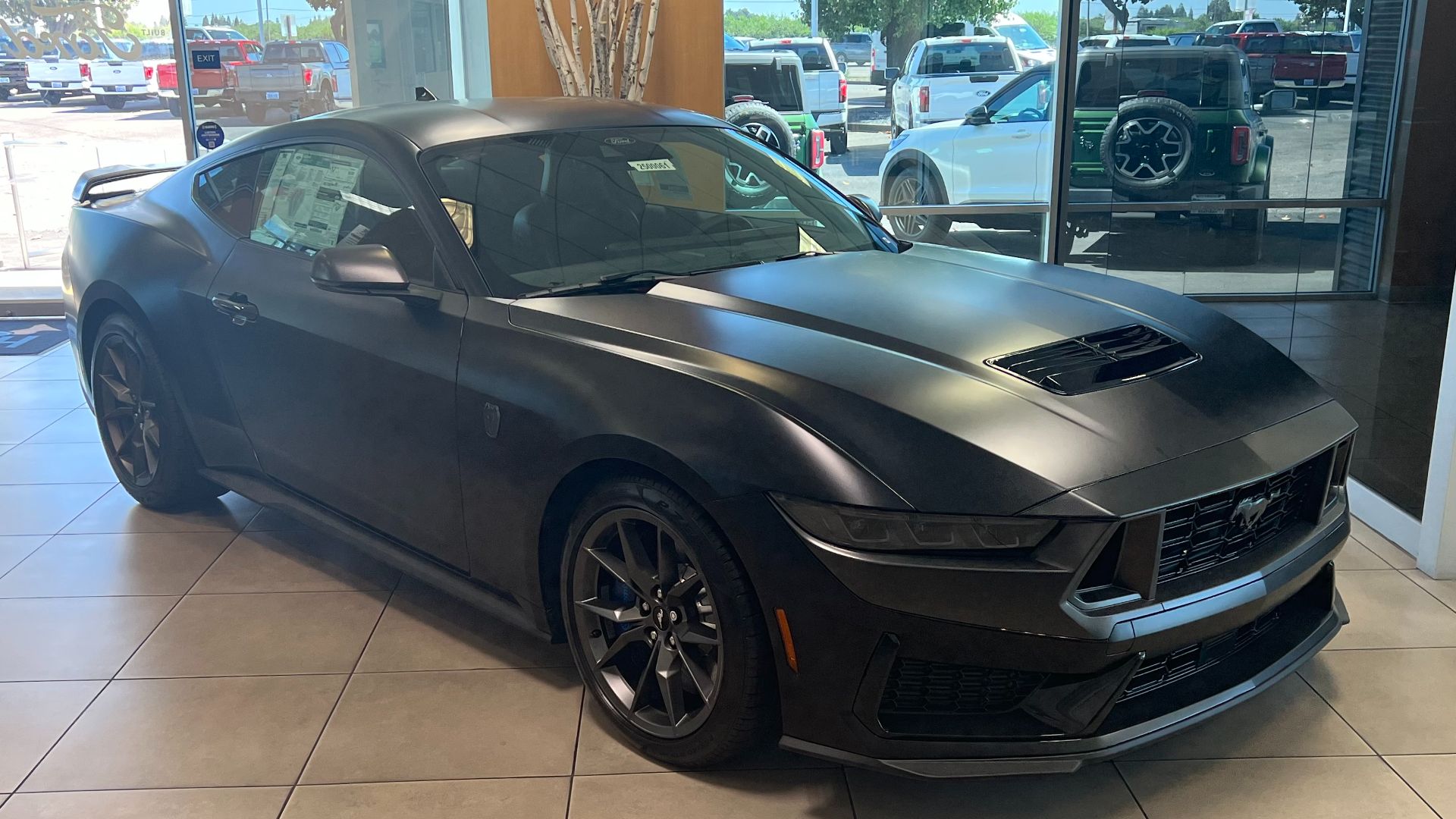 5. La Mustang « 7e génération » est celle de l'époque actuelle.
