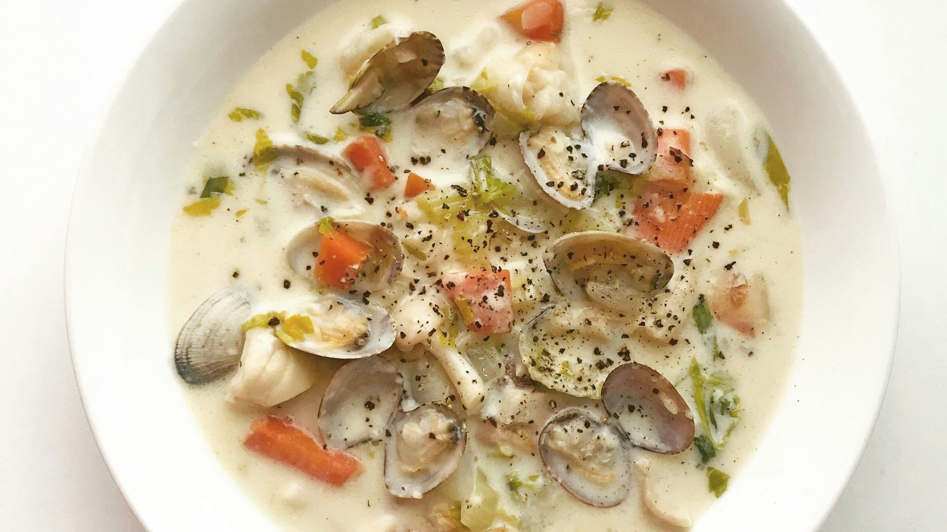 15. Soupe de palourdes à la manhattanaise