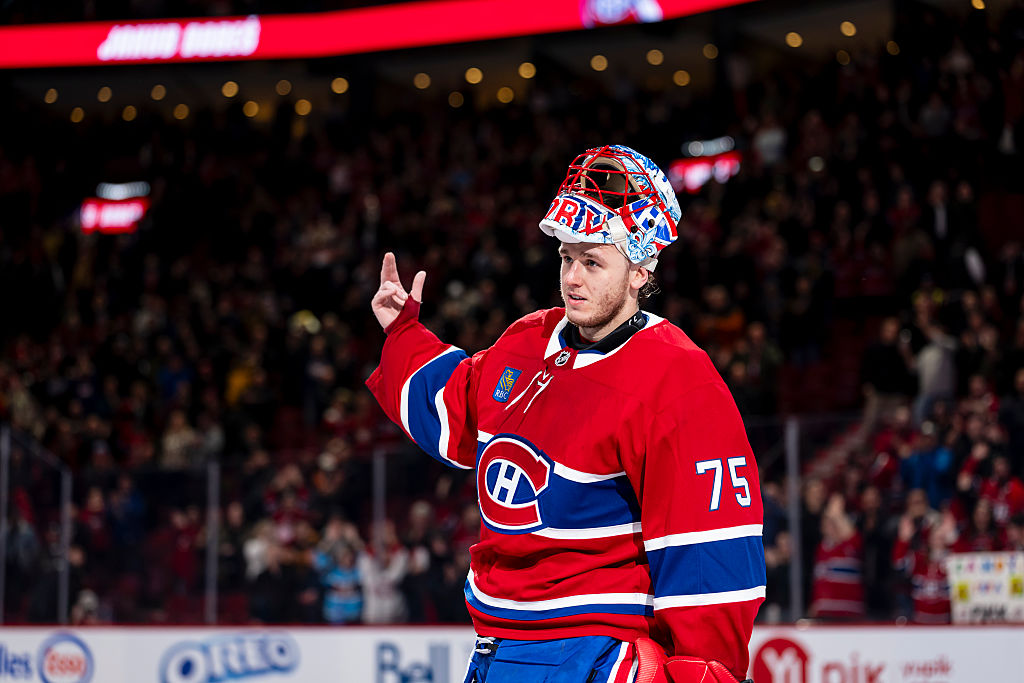 Jakub Dobes will face the Sharks