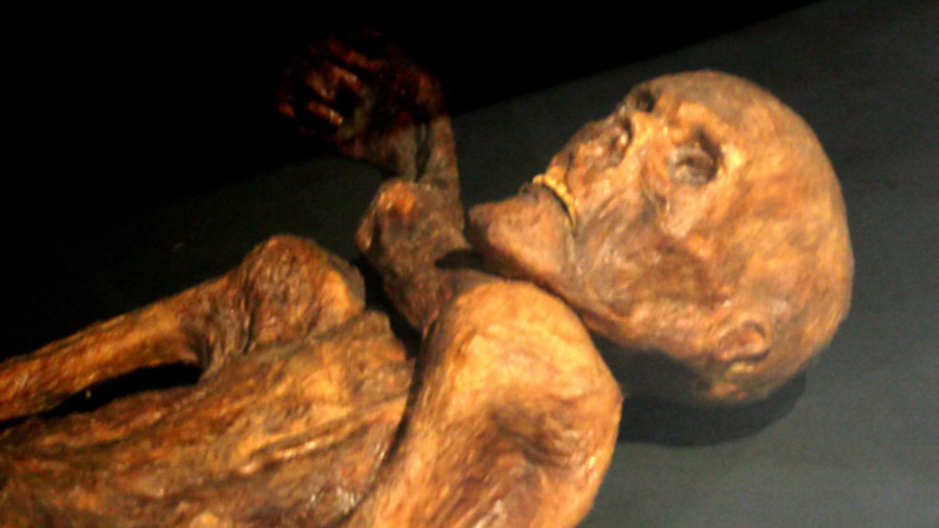 13. Ötzi dans la glace