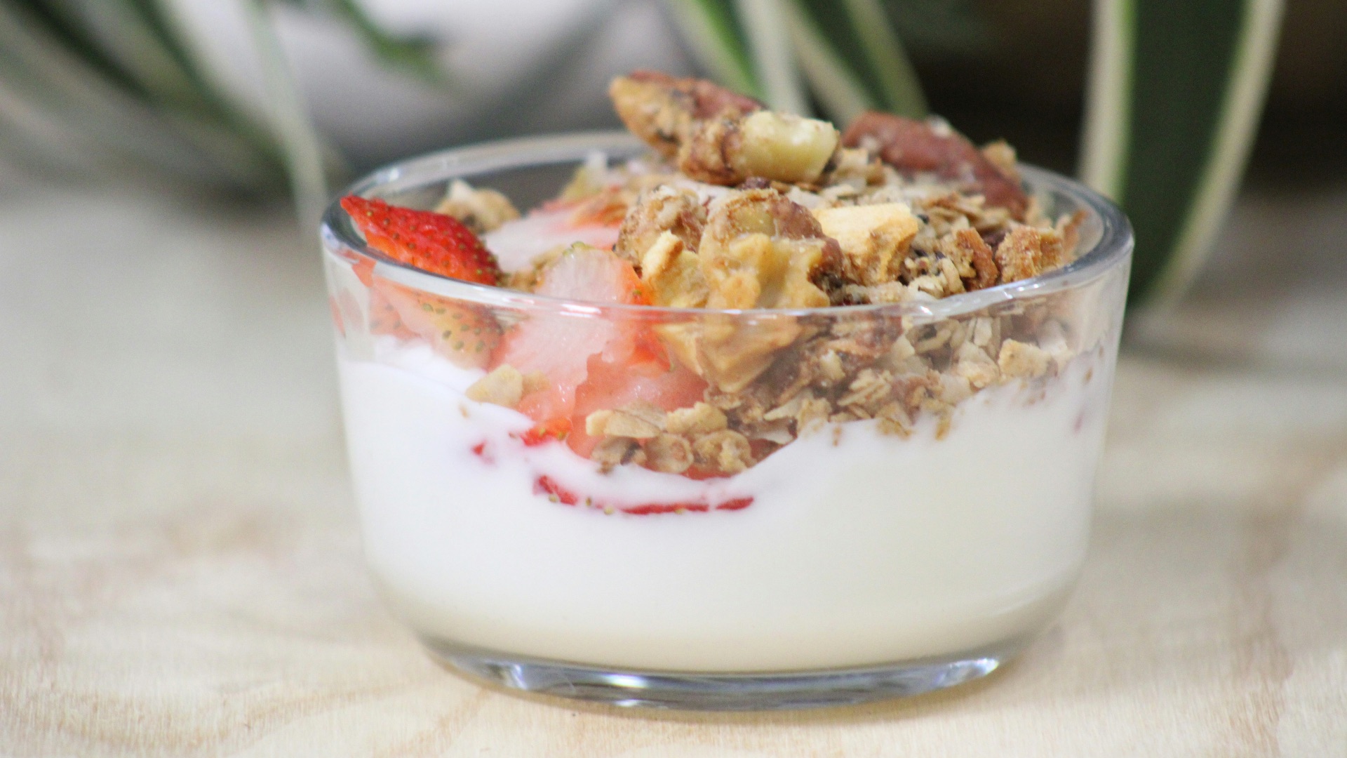 4. Parfaits au yaourt aromatisé
