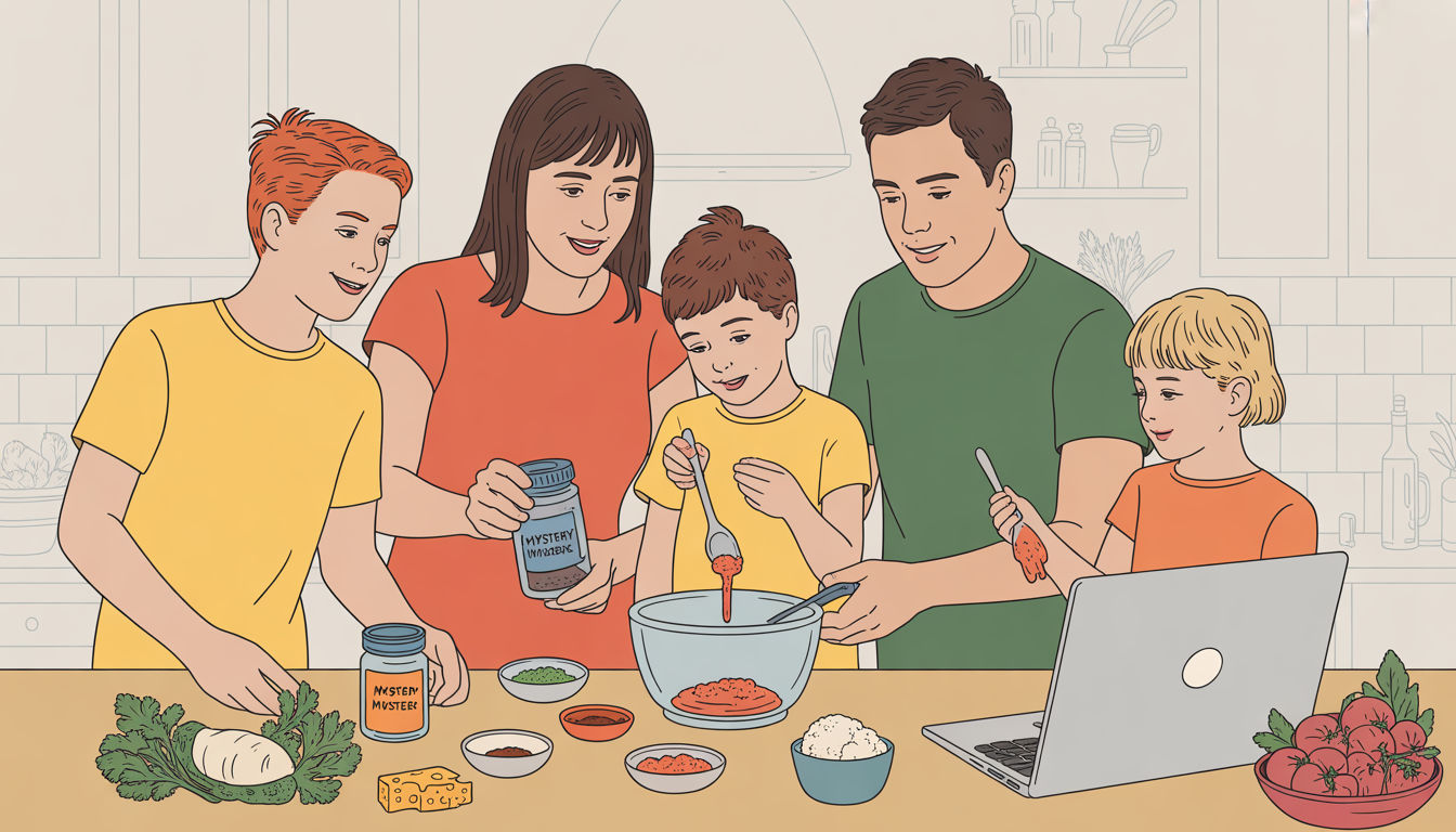 12. Faites participer toute la famille à la découverte de nouvelles saveurs