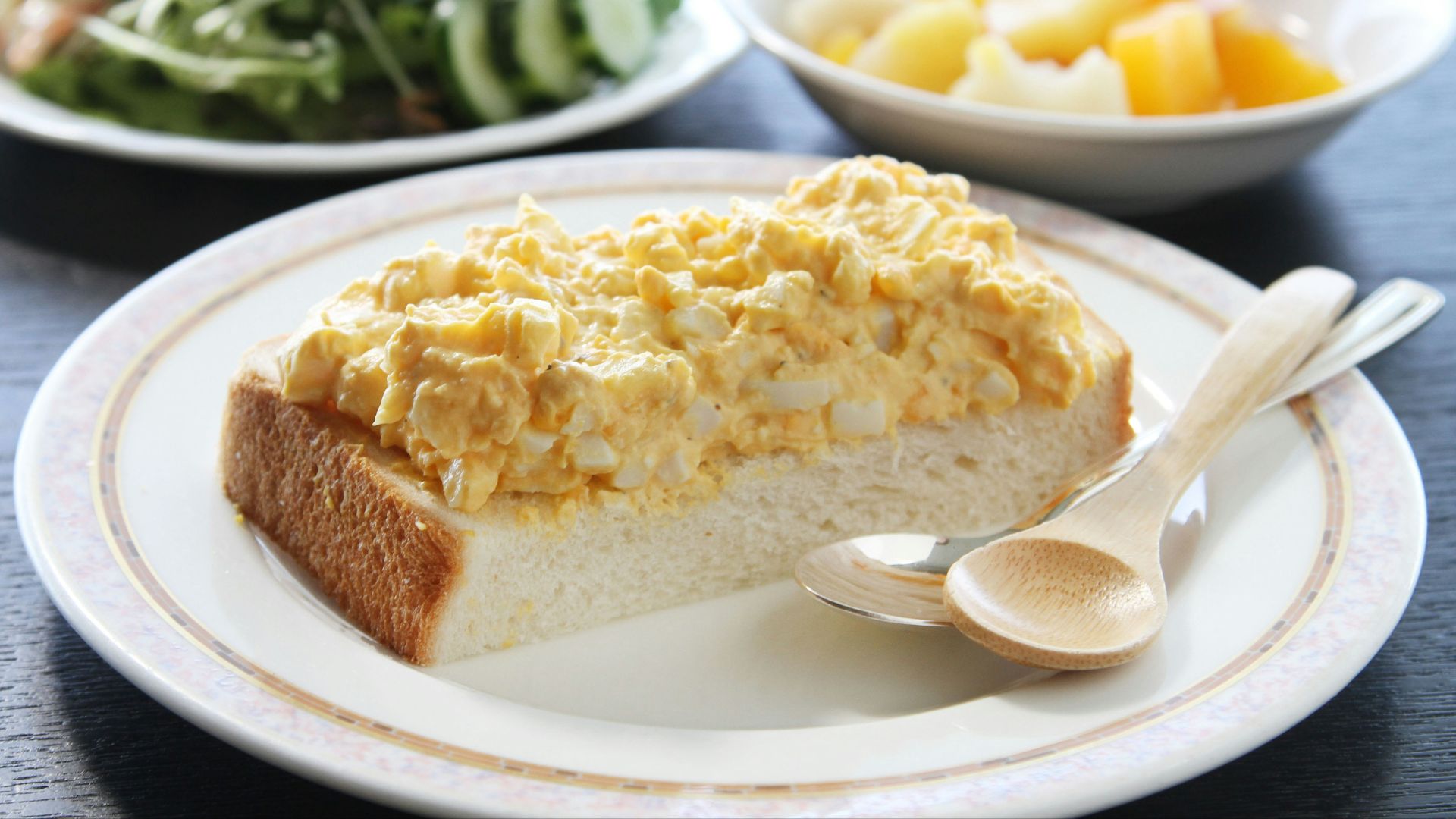 9. Salade d'œufs trop jaune