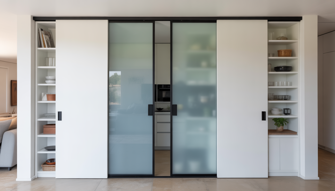 11. Utilisez des portes coulissantes