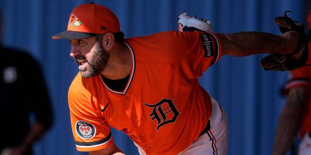 Justin Verlander: first start for the Tigers since 2017