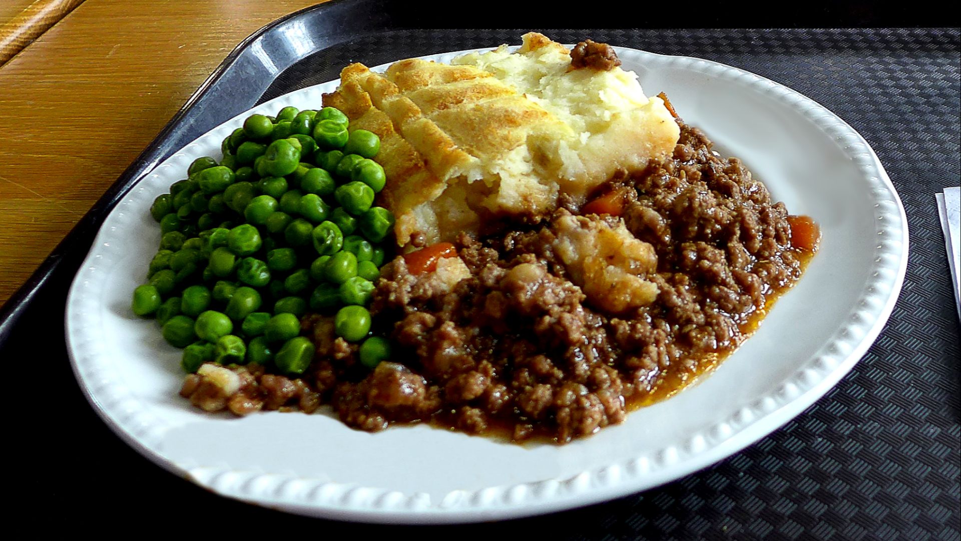10. Hachis parmentier avec couche supérieure écrasée