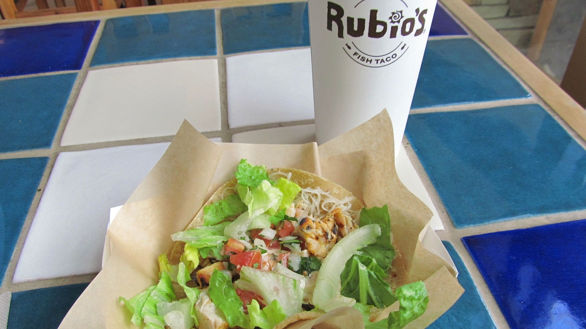 1. Taco au poisson original de Rubio