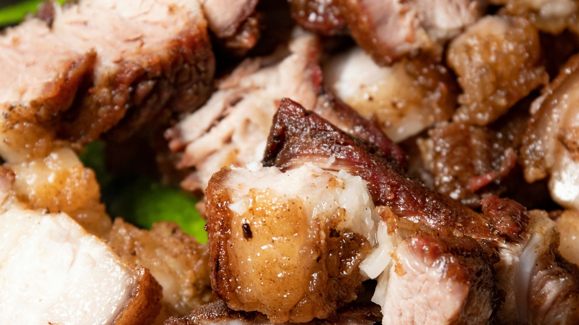 2. Porc salé frit