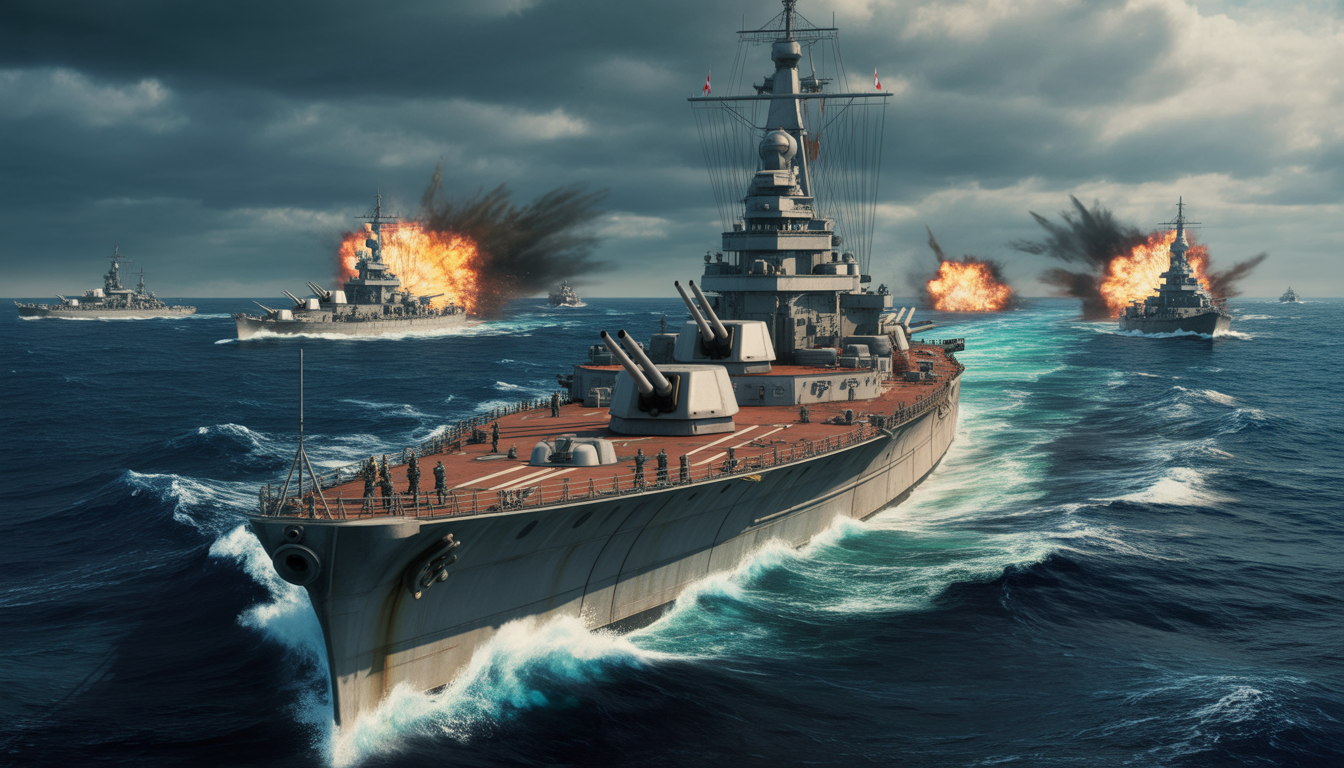 3. World of Warships : Maîtrisez les océans