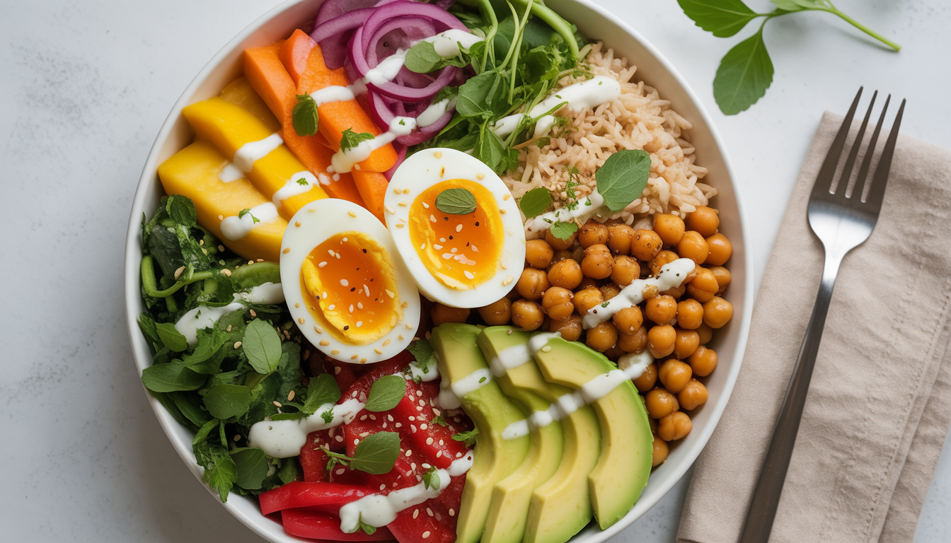 14. Buddha bowl coloré