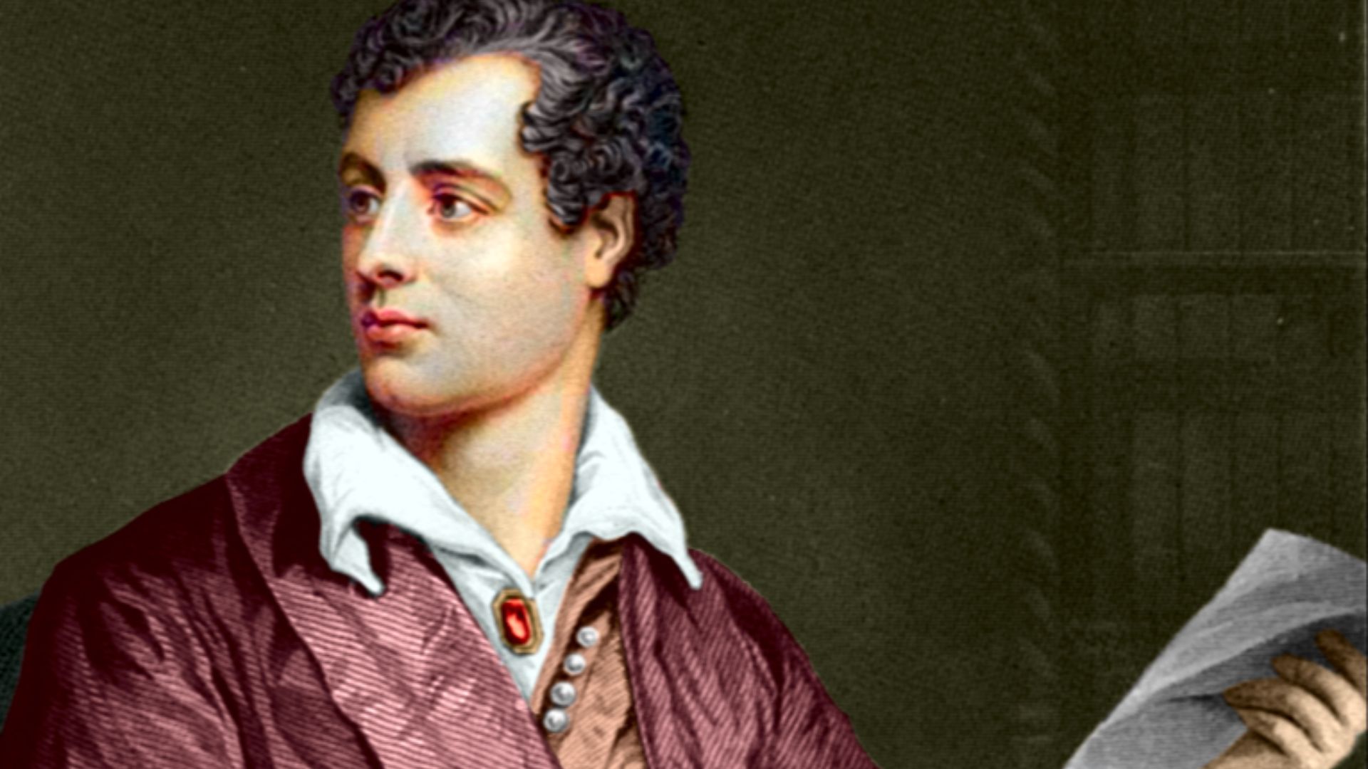 13. Lord Byron, Lady Caroline Lamb et William Lamb