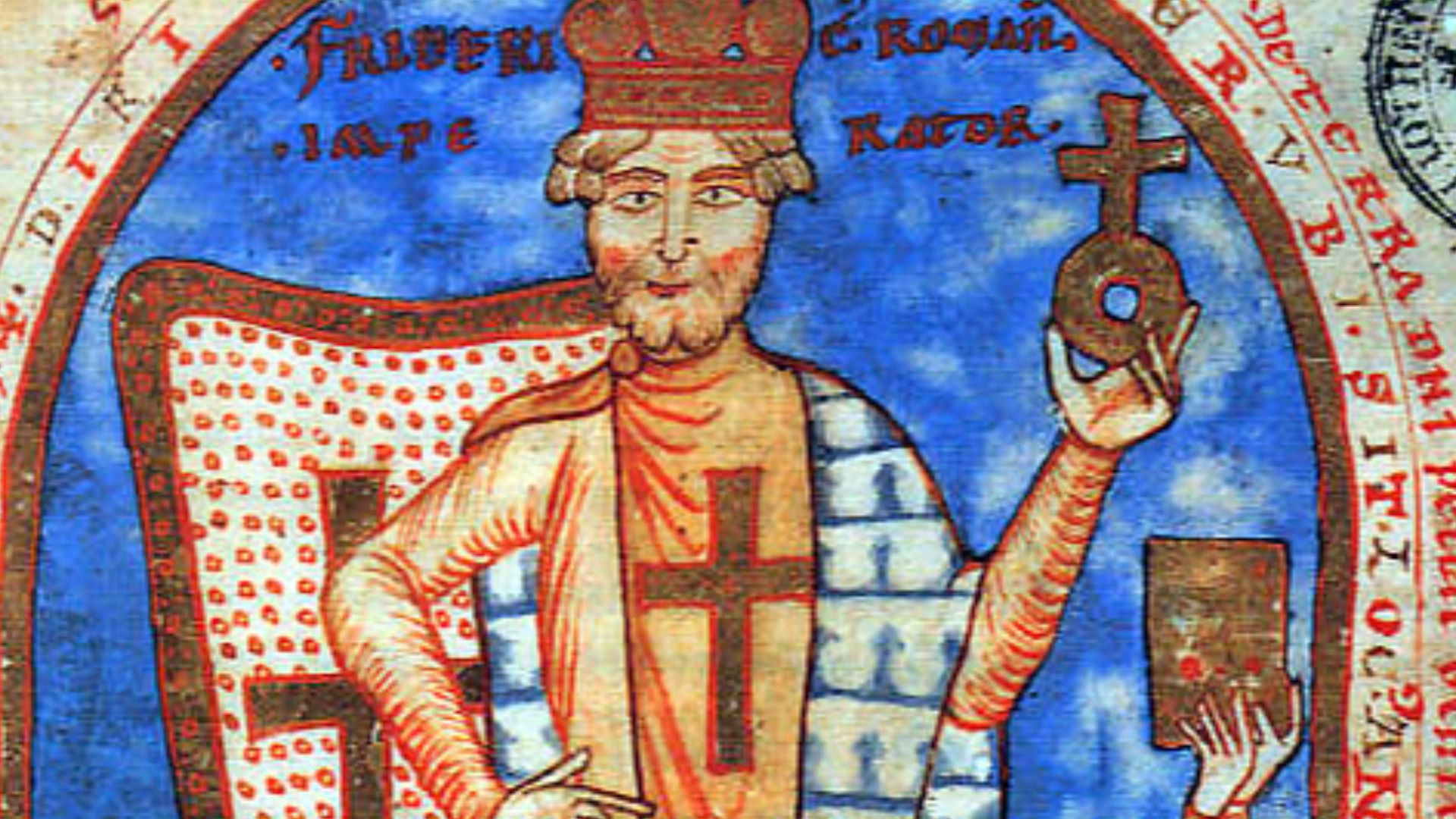 5. Frédéric Barberousse et son cheval de guerre