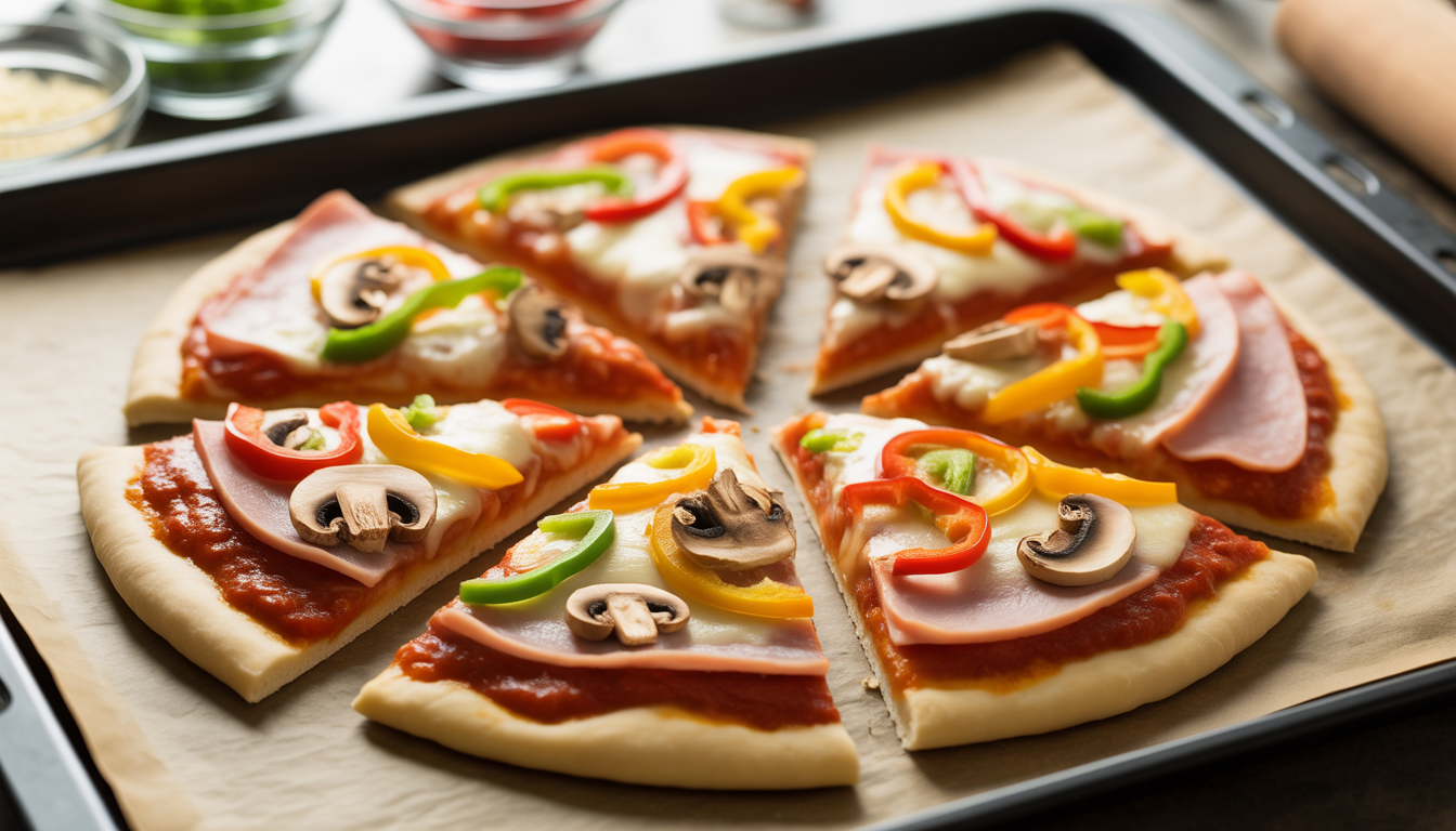 11. Pizza maison ultra rapide