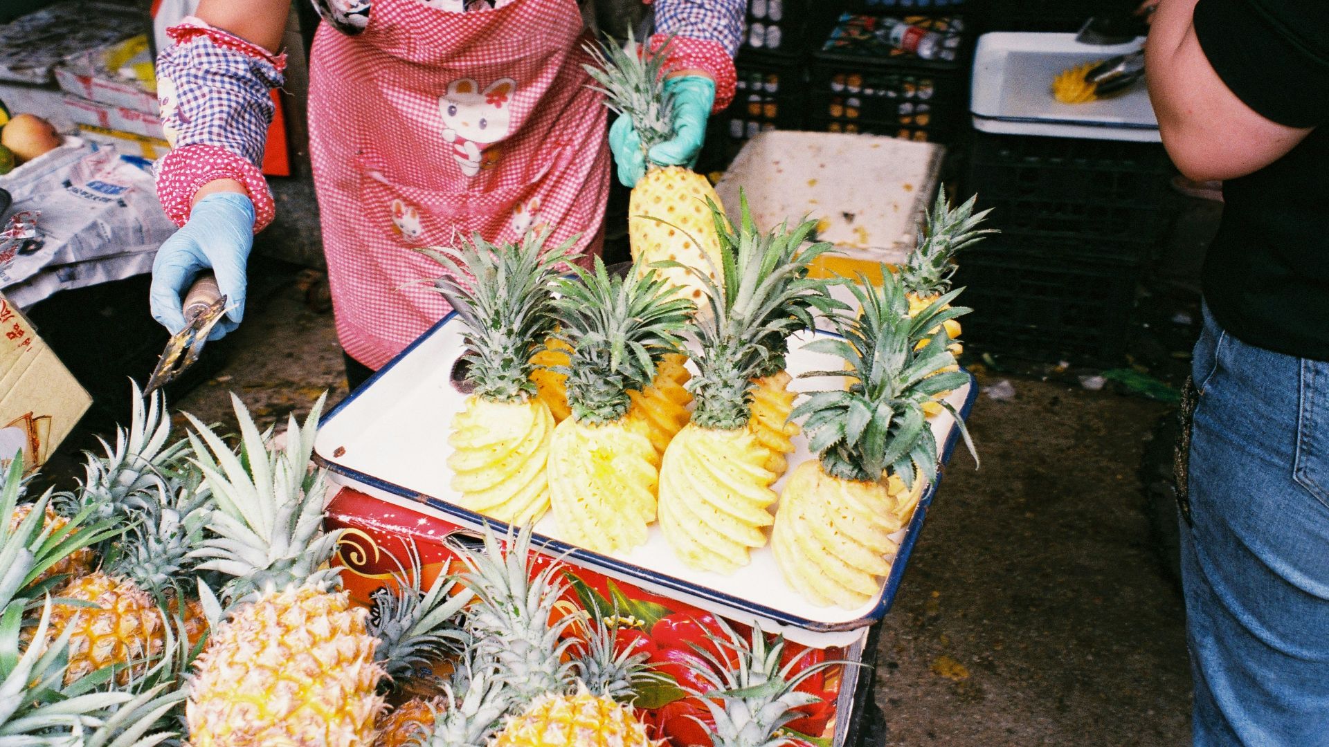 3. Ananas et porc
