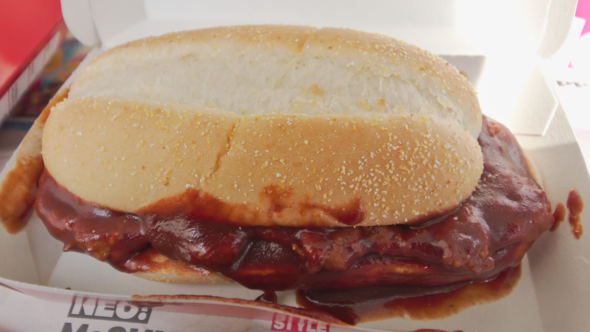 14. Le McRib de McDonald's