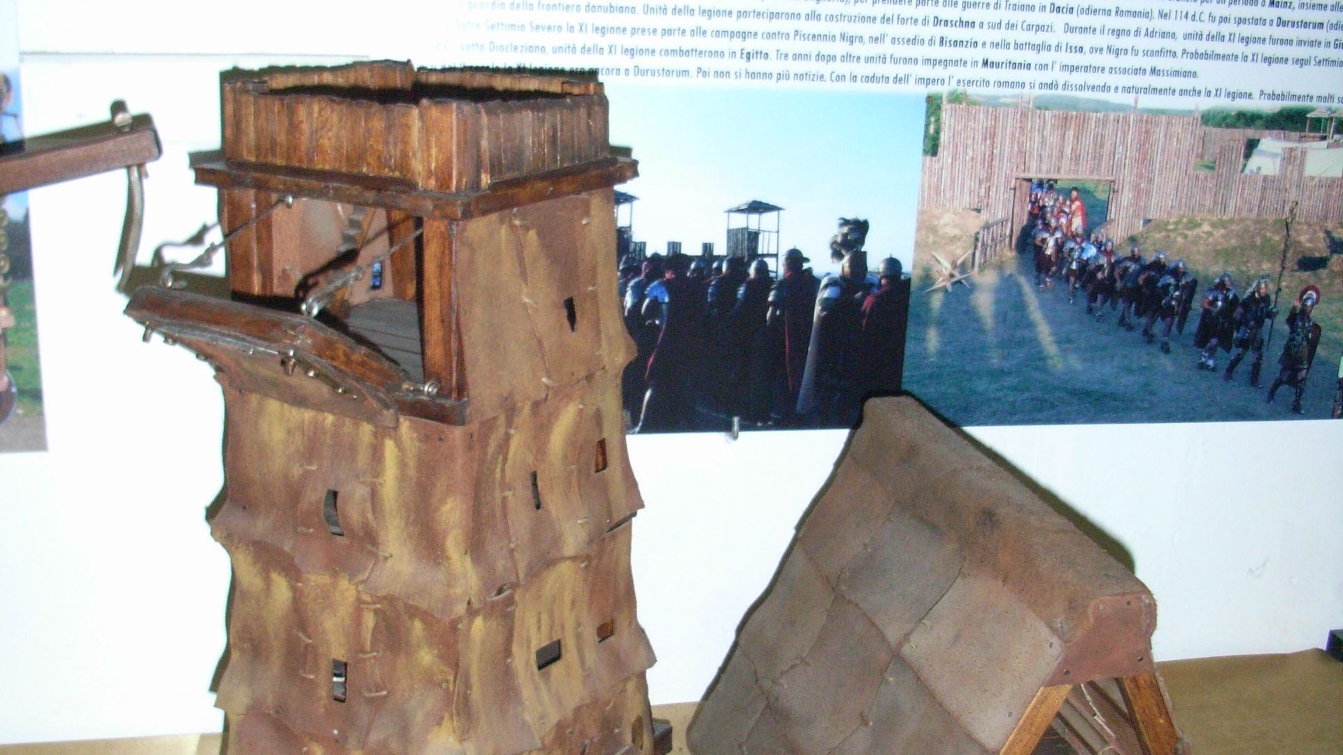 13. Béliers de siège avec abris couverts