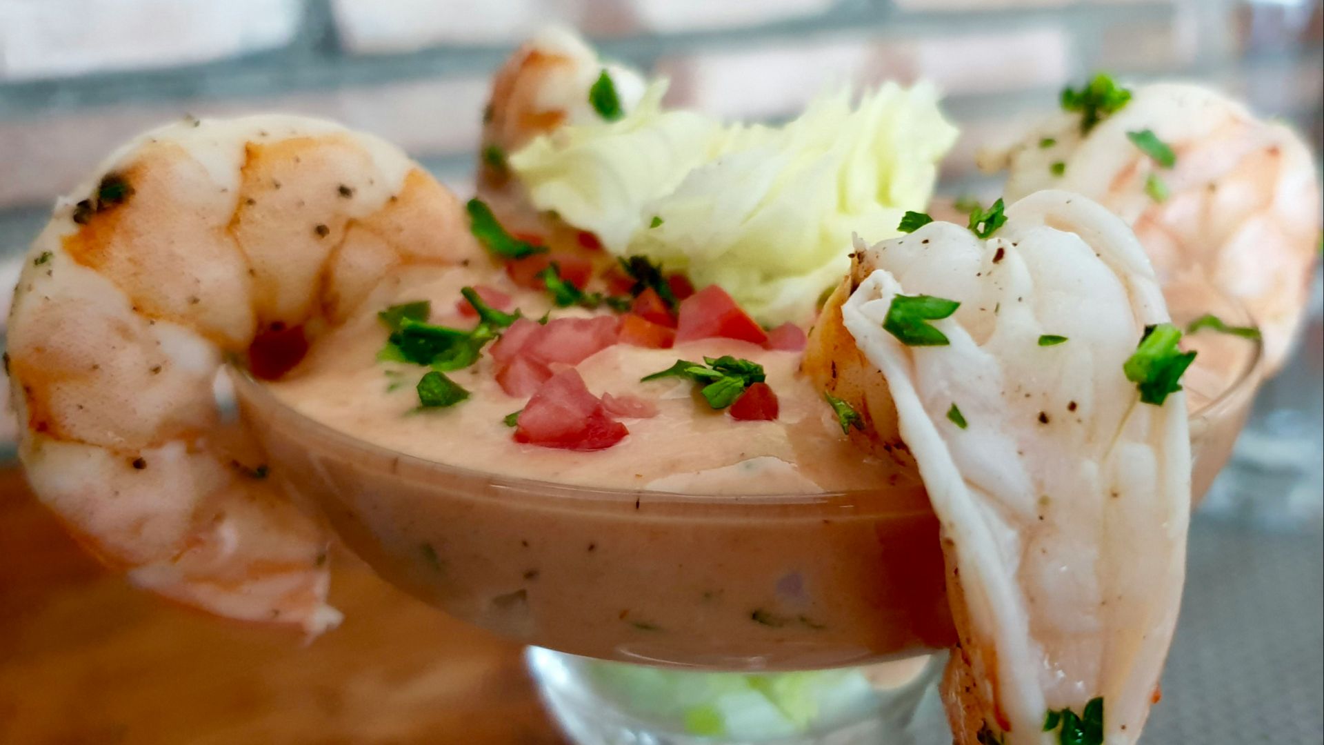 5. Cocktail classique aux crevettes