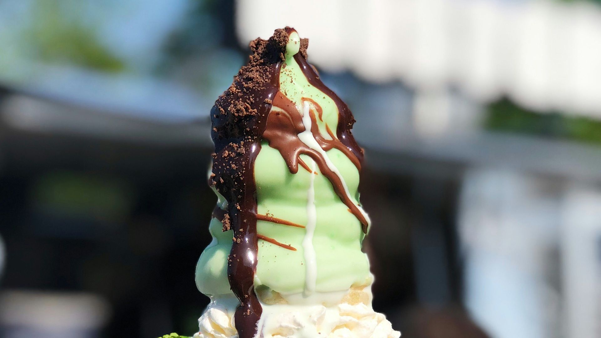 15. Glace à la menthe et aux pépites de chocolat