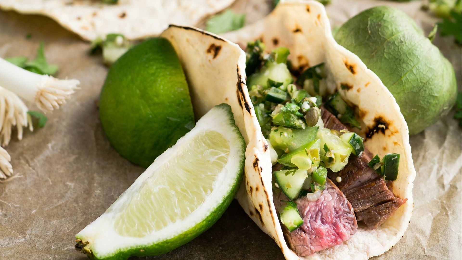 3. Restes de steak – Tacos au steak