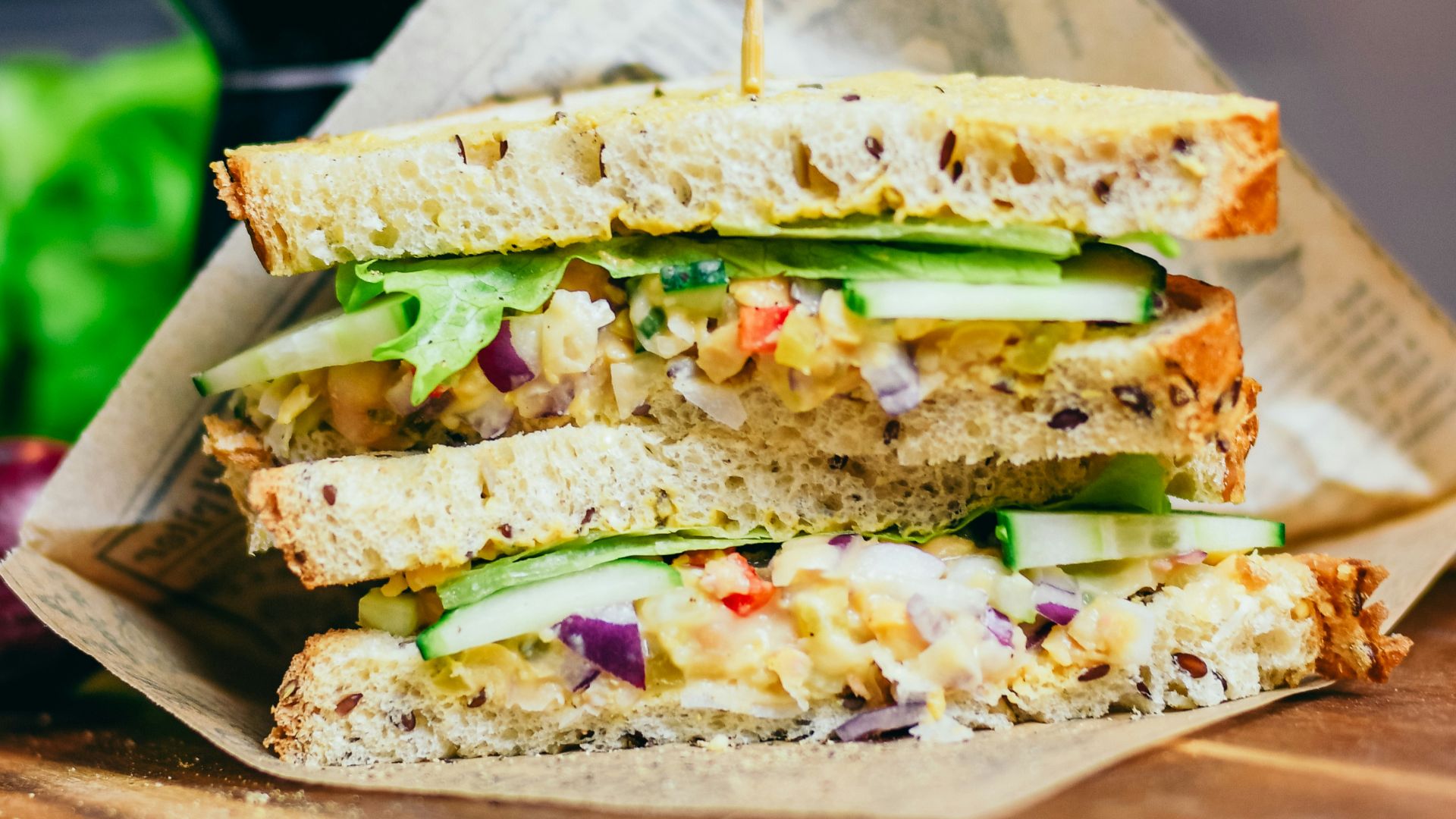 9. Coupe mon sandwich en triangles, pas en carrés