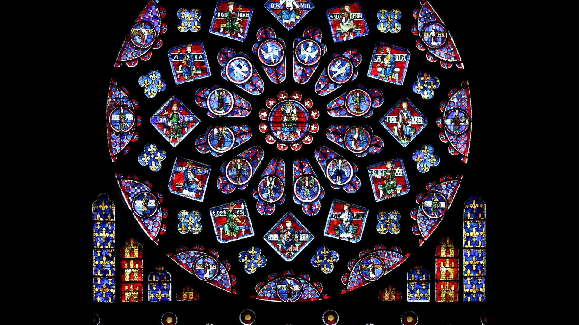 18. Les vitraux de la cathédrale de Chartres