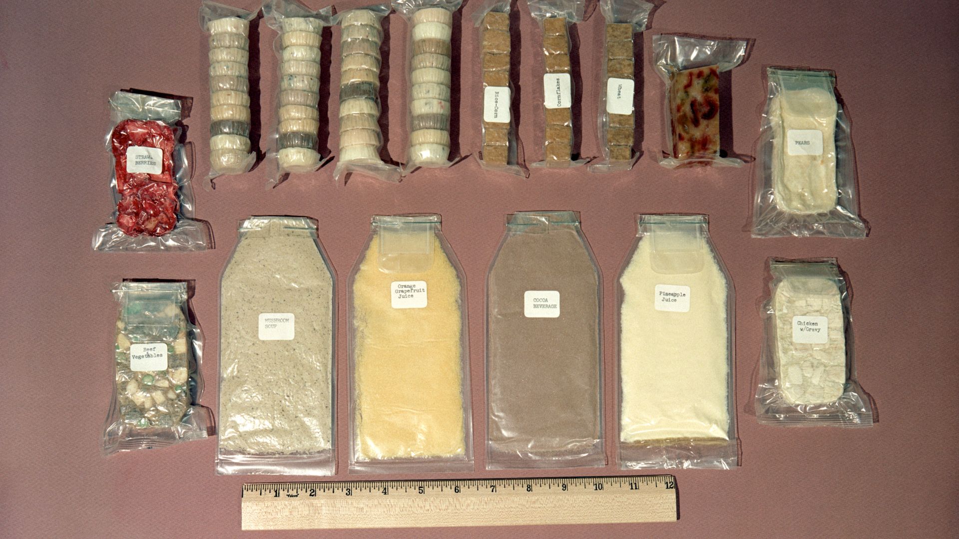 9. Repas de survie lyophilisés