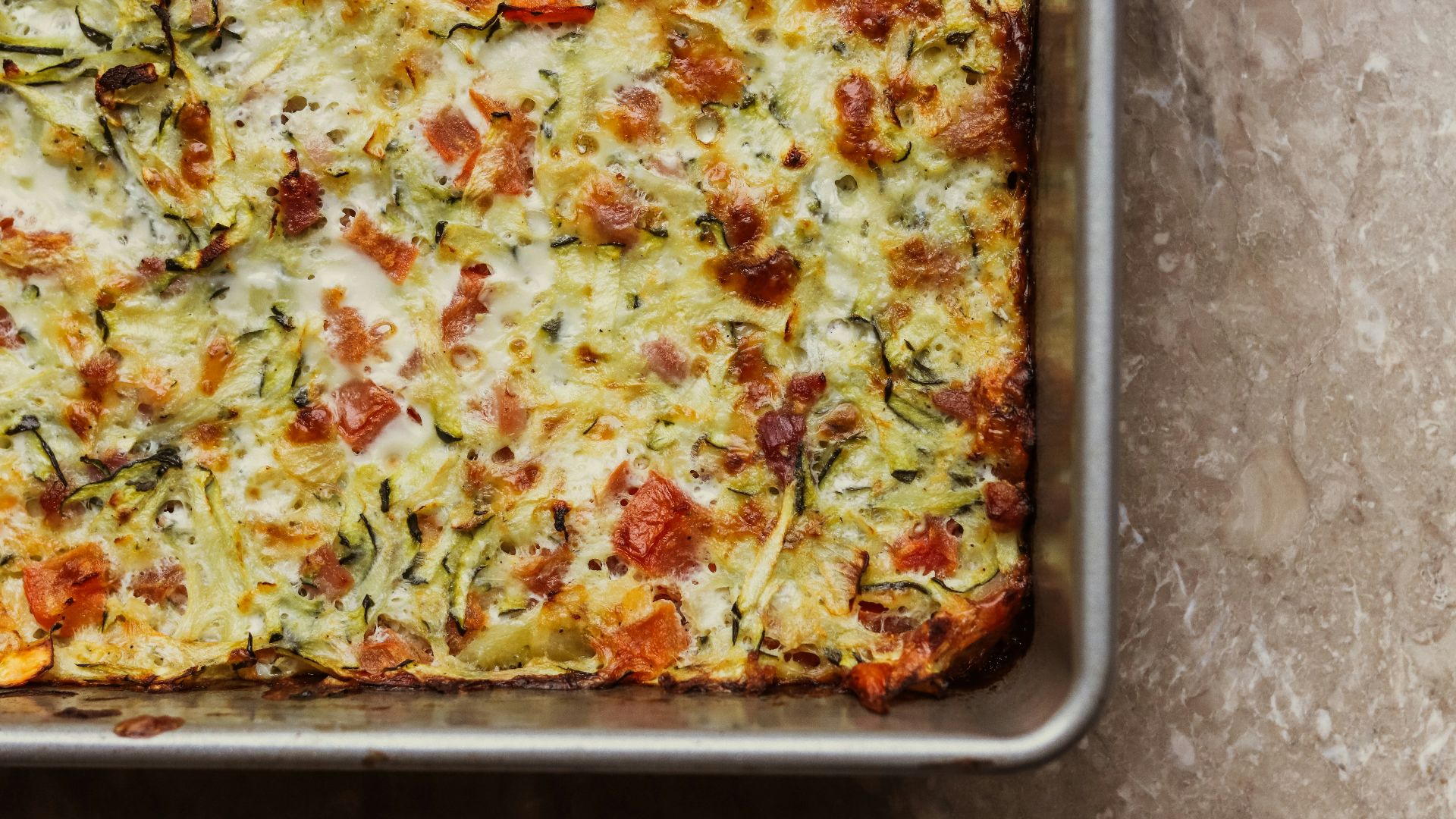 3. Frittata aux légumes de printemps
