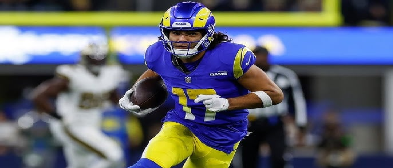Los Angeles Rams wide receiver Puka Nacua is in trouble