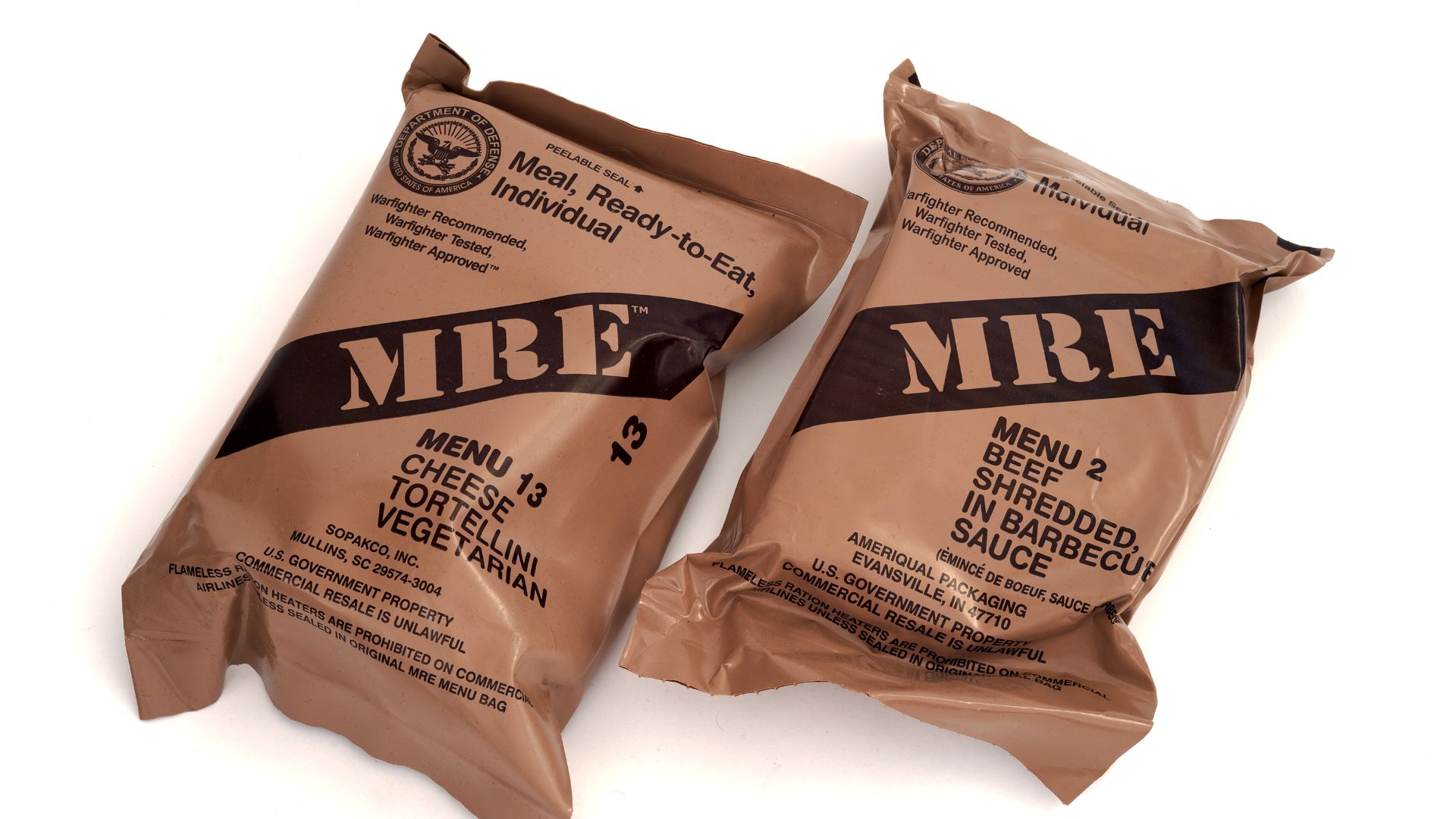 5. Rations militaires (MRE)
