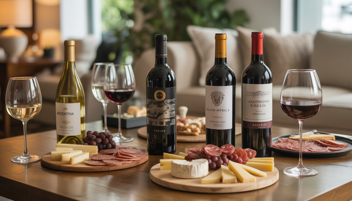 14. Faites une dégustation de vins du monde