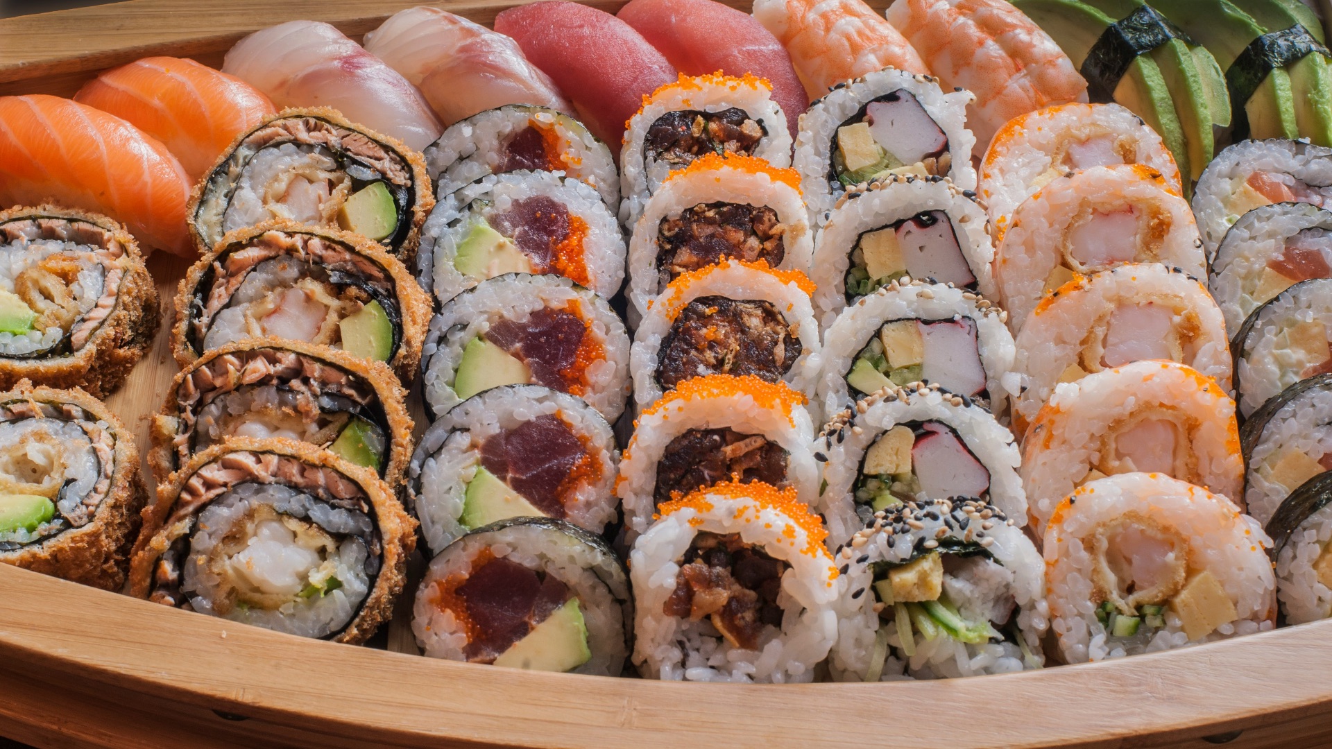10. Rouleaux de sushi