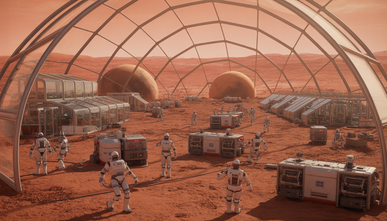 10. Surviving Mars : Colonise la planète rouge